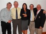 Sec Mark, Pres George, VP Sue, VP Steve, DG Alan